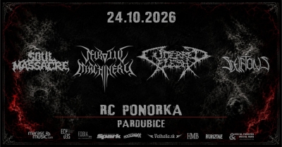(ZRUŠENO) Neurotic Machinery + Cutterred Flesh + Soul Massacre + Sceletons / Pardubice 2026