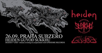 HEIDEN 'Cma' release party (Praha)