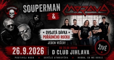 Souperman & Morava - Jihlava 2026