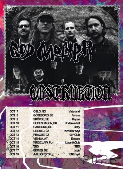 GOD MOTHER [swe]  & OBSTRUKTION [swe] - Vídeň 2026