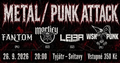 METAL / PUNK ATTACK Svitavy 2026
