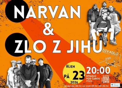 Narvan & Zlo z jihu - Písek 2026