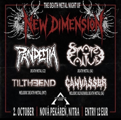 Pandemia (CZ), Synapse Failure (SK), Til the End, Canvasser (SK) - Nitra 2026