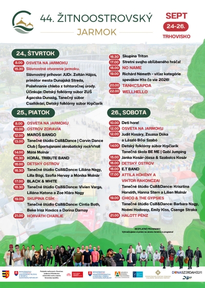Žitnoostrovský jarmok 2026 (vol.44)