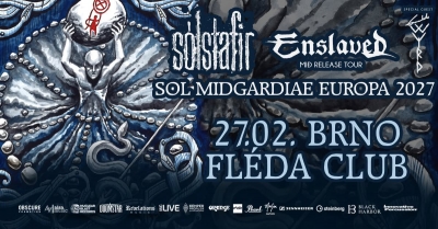 SÓLSTAFIR, ENSLAVED, GAAHLS WYRD - Sol Midgardiae Europa 2027 - Brno