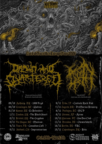 DRAWN AND QUARTERED (us) & NOROTH (us) - Lord of Sacrifice Europe Tour 2026 - Varšava