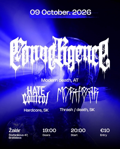 Convergence + Morhörr + Hate Control / Bratislava 2026