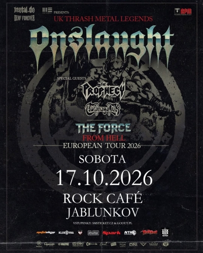 Onslaught - The Force From Hell European Tour 2026 - Jablunkov