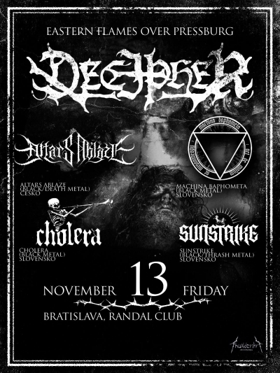 Decipher (GRE) - Bratislava 2026