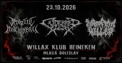 Neurotic Machinery + Cutterred Flesh + Shampoon Killer / Mladá Boleslav 2026