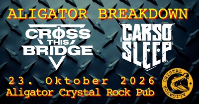 CARSO SLEEP & CROSS THIS BRIDGE - Bratislava 2026