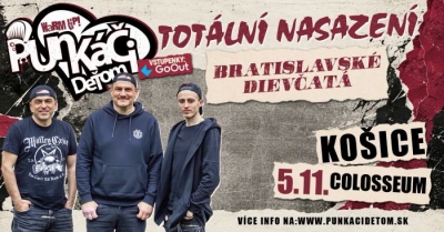 TOTÁLNÍ NASAZENÍ & BRATISLAVSKÉ DIEVČATÁ - Košice 2026