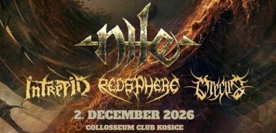 NILE / REDSPHERE / INTREPID / ORECUS - Košice 2026