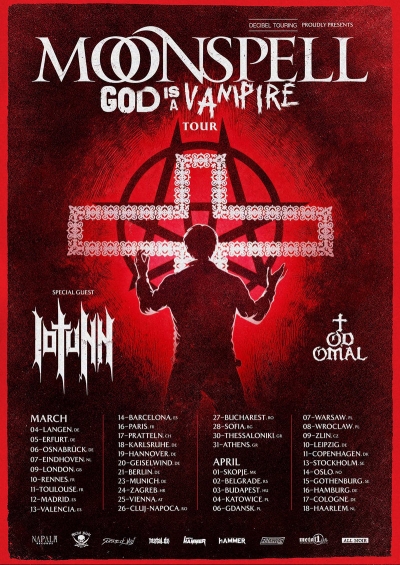 Moonspell - God Is A Vampire Tour 2027 - Lipsko