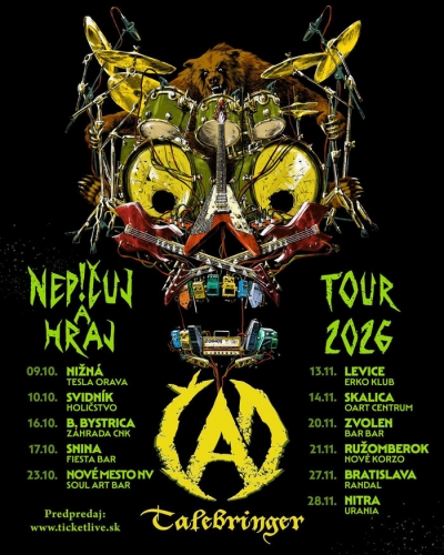Čad - NEP!ČUJ A HRAJ Tour 2026! - Svidník