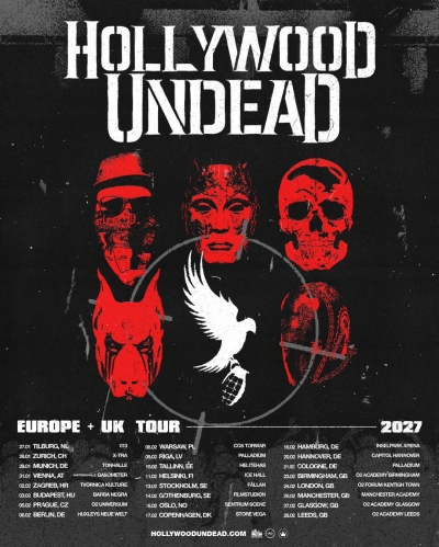 Hollywood Undead - Europe & UK Tour 2027 - Praha