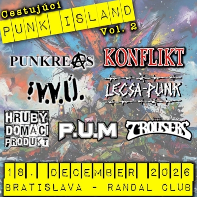 Cestujúci PUNK ISLAND 2026 (vol.2)