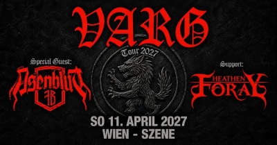 Varg - Europa Tour 2027 - Vídeň