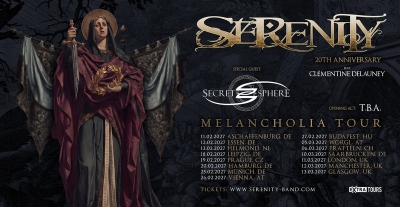SERENITY - Melancholia Tour 2027 - Mnichov