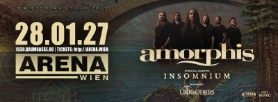 AMORPHIS (fin) + INSOMNIUM (fin) + UNTO OTHERS (us) / Vídeň 2027