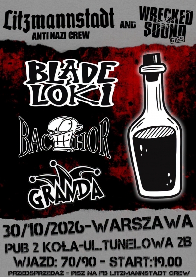 Blade Loki / Bachor / Granda - Varšava 2026