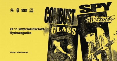 Spy (usa) + Combust (usa) + Sidestep (swe) - Varšava 2026