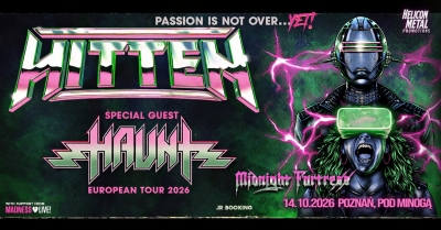 HITTEN (ESP), HAUNT (USA) - Poznaň 2026