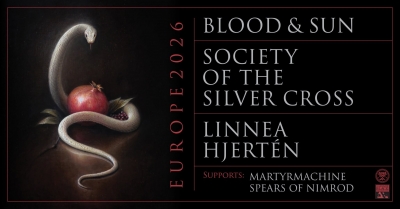 BLOOD AND SUN ☩  SOCIETY OF THE SILVER CROSS ☩ LINNEA HJERTÉN ☩ MARTYRMACHINE ☩ SPEARS OF NIMROD - Poznaň 2026