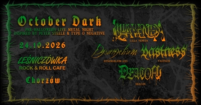 OCTOBER DARK: PRE-HALLOWEEN LIVE METAL NIGHT 2026 (Chorzów)