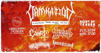 NOT- DAMNATION- Rebel Souls XXX-Anniversary, CZORT, WEKERAS, WITCHFUCK, KÖNIGREICHSSAAL