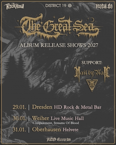The Great Sea - Album Release Shows 2027 - Drážďany