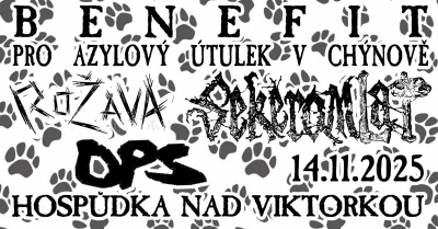 Benefiční koncert pro azylový útulek v Chýnově - edice 2026
