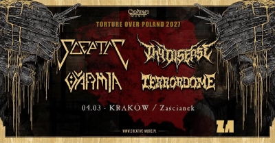 SCEPTIC, THY DISEASE, VARMIA, TERRORDOME - TORTURE OVER POLAND 2027 - Krakov