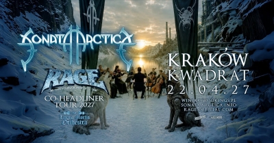 Sonata Arctica & Rage - Co Headliner Tour 2027 - Krakov