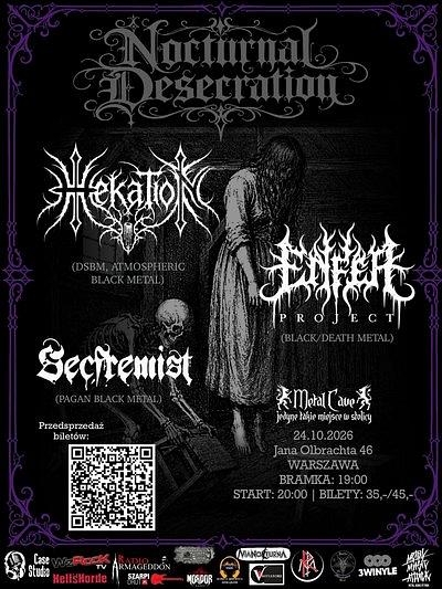 Nocturnal Desecration 2026 - Hekation, Enfer, Secfremist