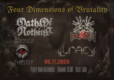 Four Dimensions of Brutality - Cztery zespoły. Cztery światy. Cztery oblicza brutalności.
