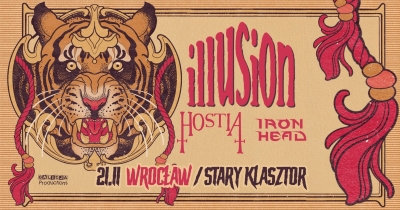 Illusion, Hostia, Iron Head - Vratislav 2026