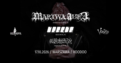 MARTWA AURA (PL) + UDRĘKA (PL) + MANSVARA (PL) | Varšava 2026