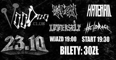 Galeon x Haterail x Held Rage x Innerself / Varšava 2026