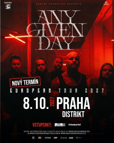 ANY GIVEN DAY - European Tour 2027 - Praha