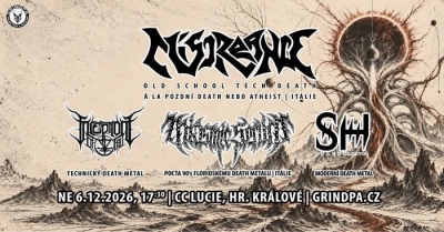 MISCREANCE (ITA) & MIASMIC SERUM (ITA) - Hradec Králové 2026