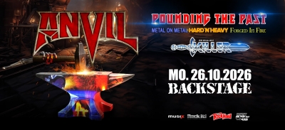 ANVIL - POUNDING THE PAST TOUR 2026 - Mnichov