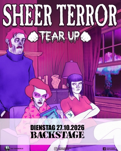SHEER TERROR (USA) & TEAR UP (UK) - Mnichov 2026