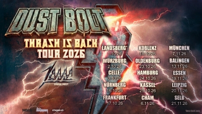DUST BOLT - Thrash is Back Tour 2026 - Mnichov