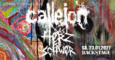 CALLEJON - DAS HERZ IST SCHWER TOUR 2027 - Mnichov