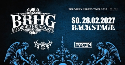 BLOODRED HOURGLASS - EUROPEAN SPRING TOUR 2027 - Mnichov