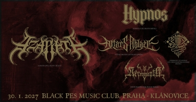 AZARATH (pol) + ALTARS ABLAZE + HYPNOS + CEREMONY OF SILENCE (svk) + NECROMANTH / Praha 2027