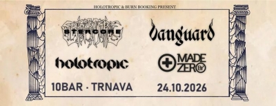STERCORE + VANGUARD + HOLOTROPIC + MADE BY ZERO / Trnava 2026