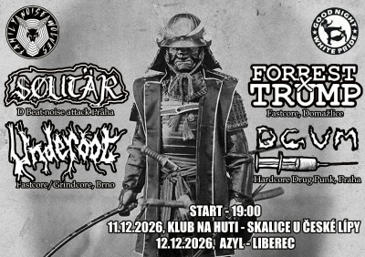 Sølitär, Underoot, Forrest x Trump, DGVM - Liberec 2026