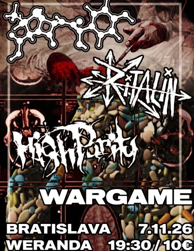 AMOCLEN - HIGH PURITY - RITALIN - WARGAME / Bratislava 2026